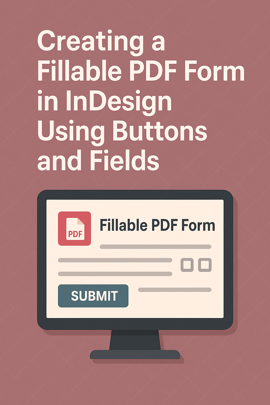 Creating a Fillable PDF Form in InDesign Using Buttons and&nbsp;Fields