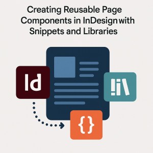 Creating Reusable Page Components in InDesign with Snippets and ...