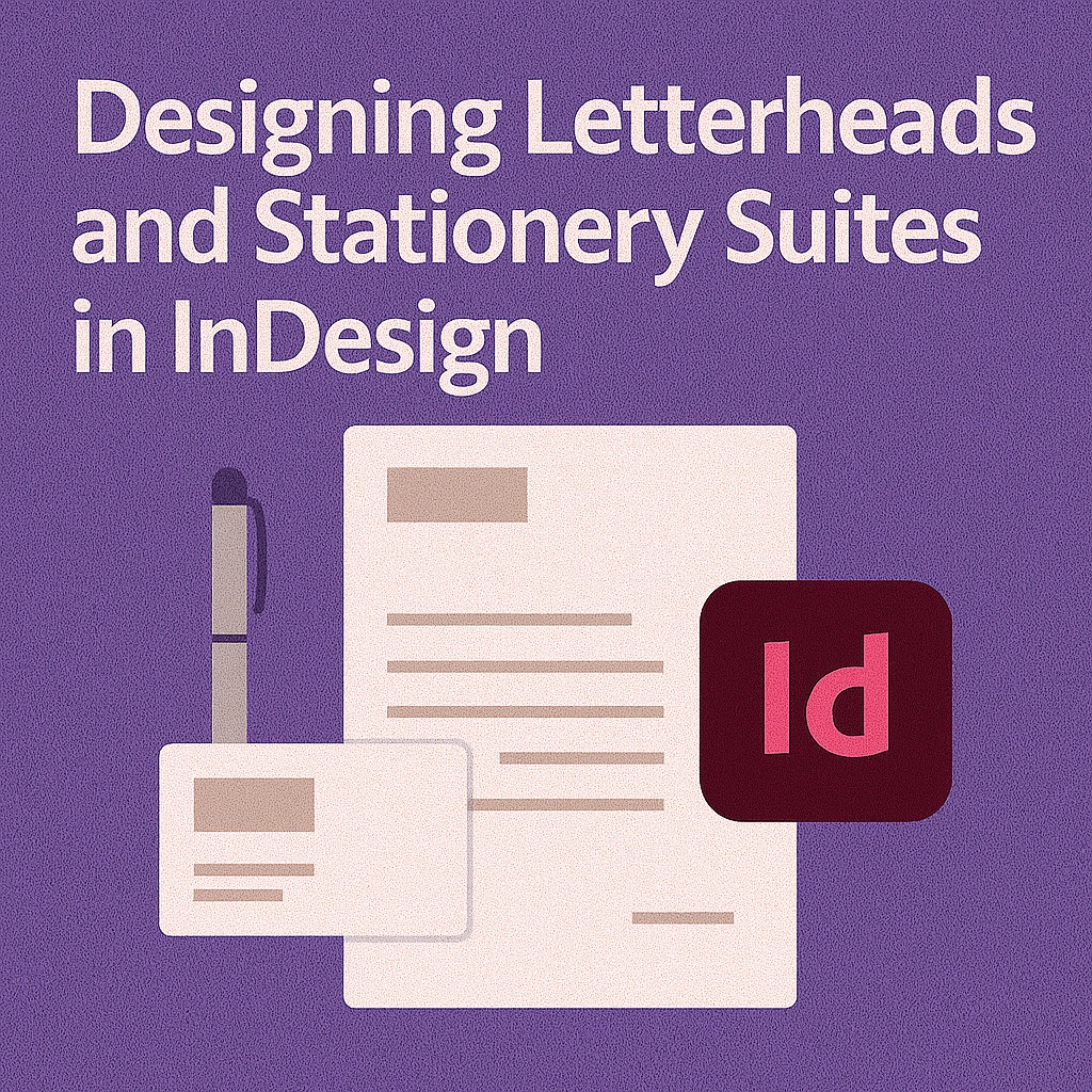 Designing Letterheads and Stationery Suites in InDesign
