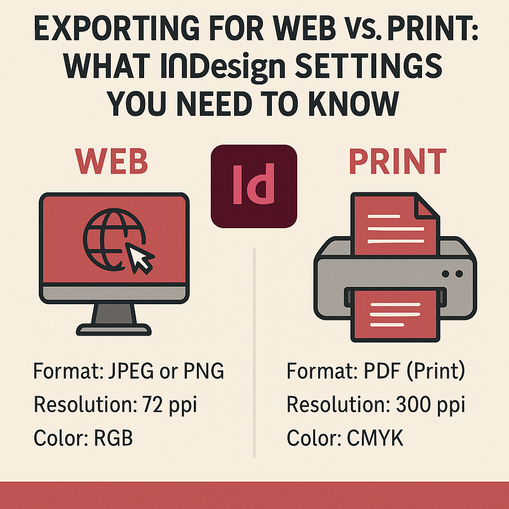 Exporting for Web vs. Print: What InDesign Settings You Need to&nbsp;Know