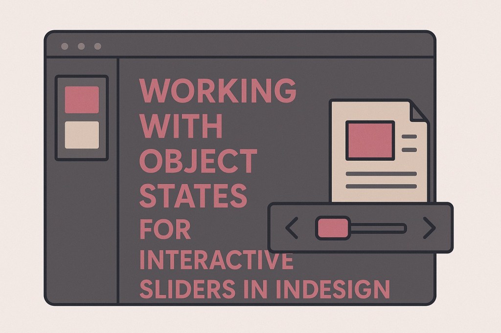 Working with Object States for Interactive Sliders in&nbsp;InDesign