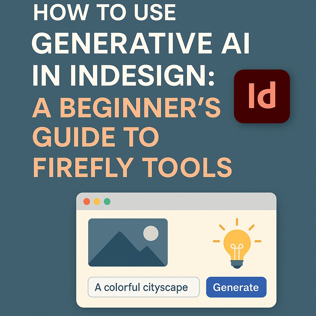 How to Use Generative AI in InDesign: A Beginner’s Guide to Firefly&nbsp;Tools