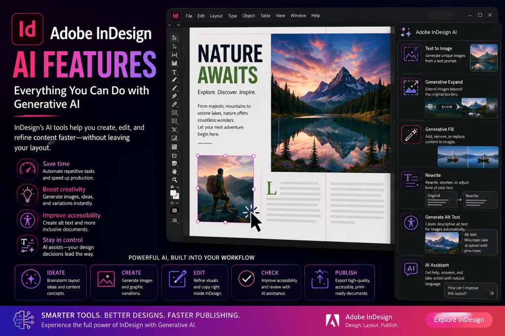 Adobe InDesign AI Features: Everything You Can Do with Generative&nbsp;AI