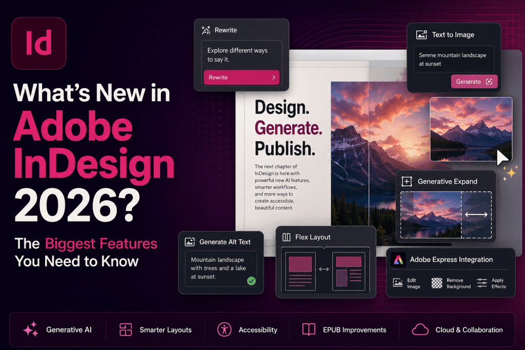 What’s New in Adobe InDesign 2026? The Biggest Features You Need to&nbsp;Know